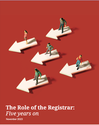 A note on Registrars and all that they do